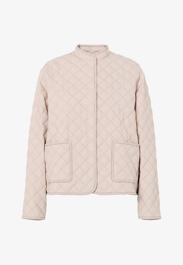 pieces - Jacka pcRikke Quilted Jacket - Beige