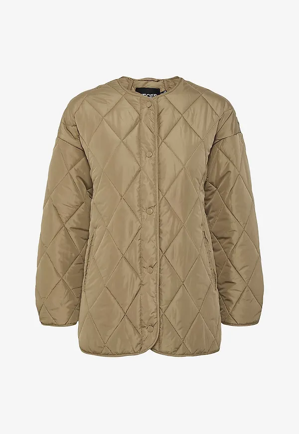 pieces - Jacka pcStella Quilted Jacket - Beige