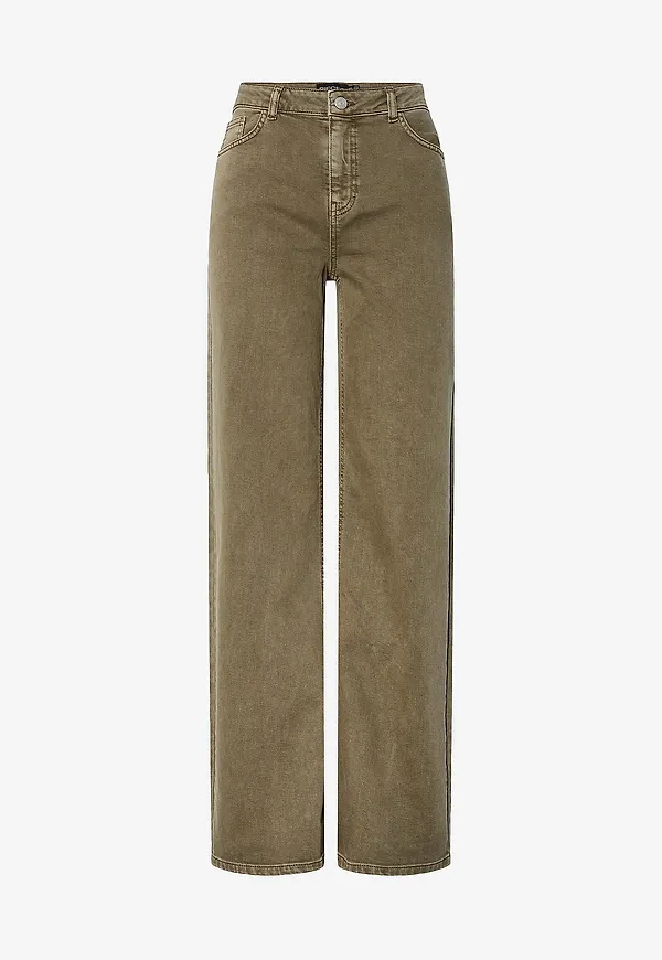 pieces - Jeans pcSilke MW Wide Colered - Brun