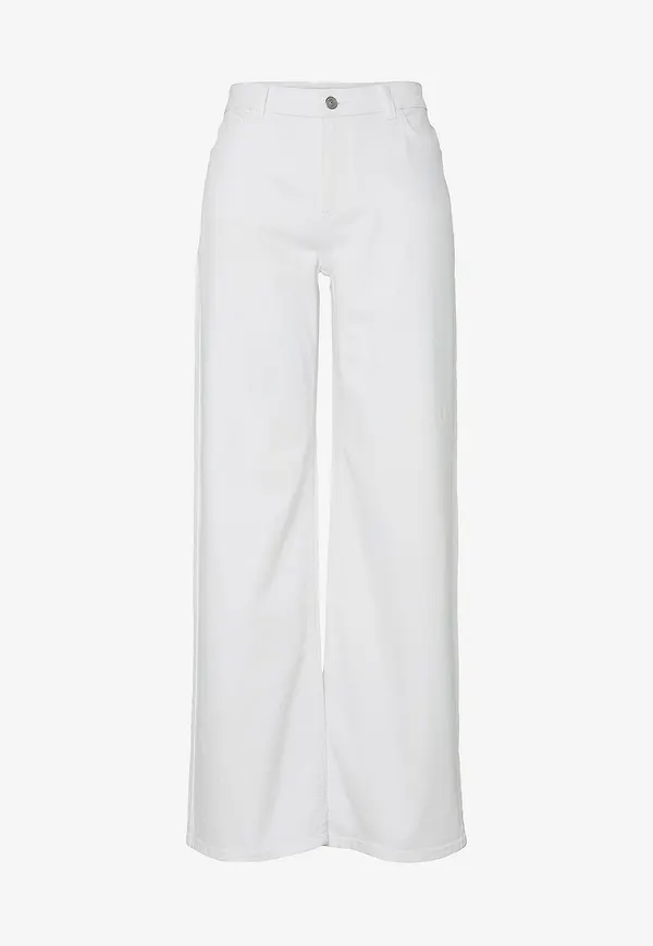 pieces - Jeans pcSilke MW Wide Colered - Vit