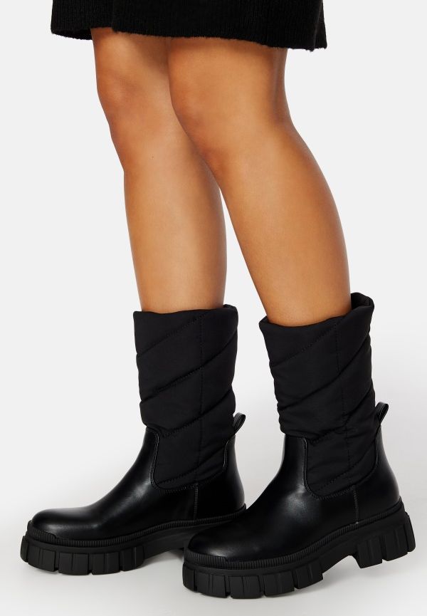 Pieces Julie Padded Boot Black 40