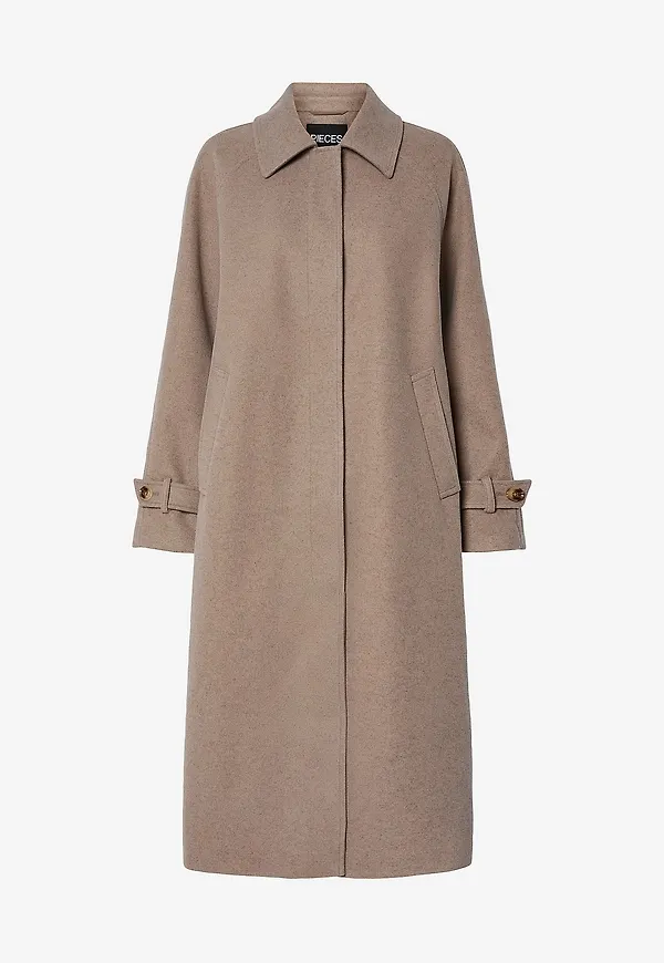 pieces - Kappa pcJoella Coat - Beige