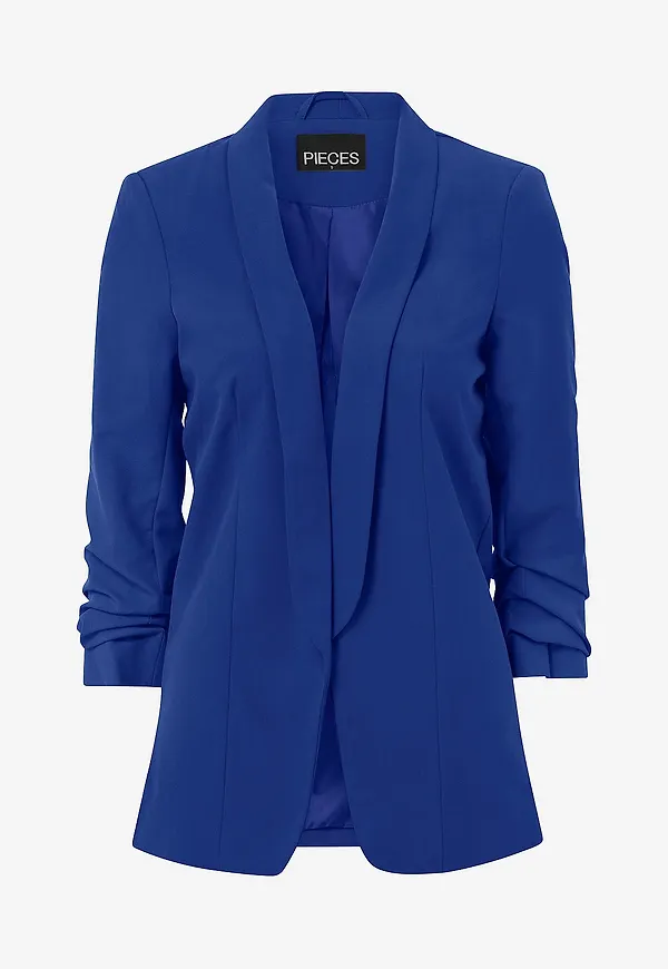 pieces - Kavaj pcBosella 3/4 Blazer - Blå