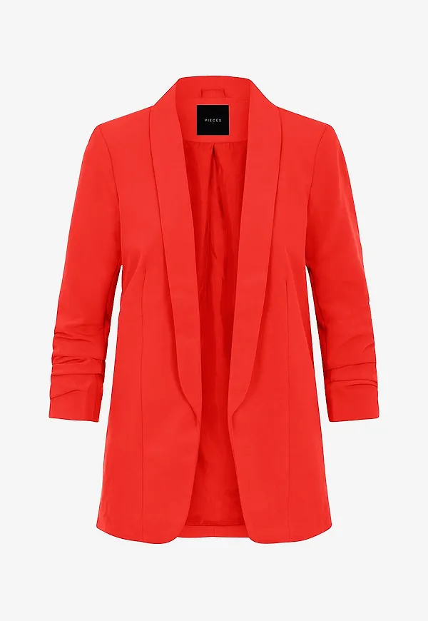 pieces - Kavaj pcBosella 3/4 Blazer - Röd