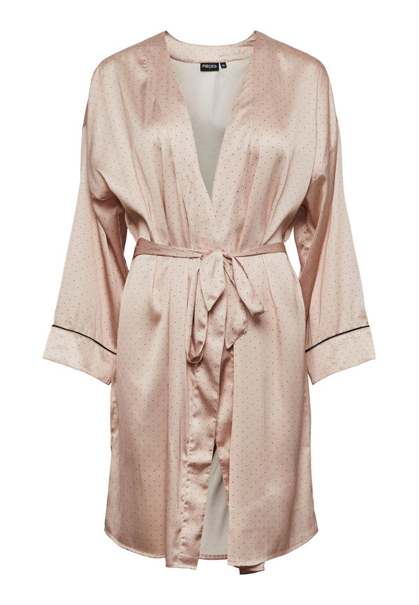 PIECES Kimono 'Adela' rosa / svart