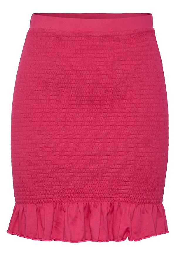 PIECES Kjol 'AISA' fuchsia
