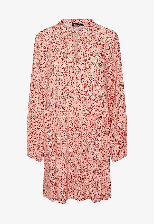 pieces - Klänning pcMaxine LS Dress - Rosa