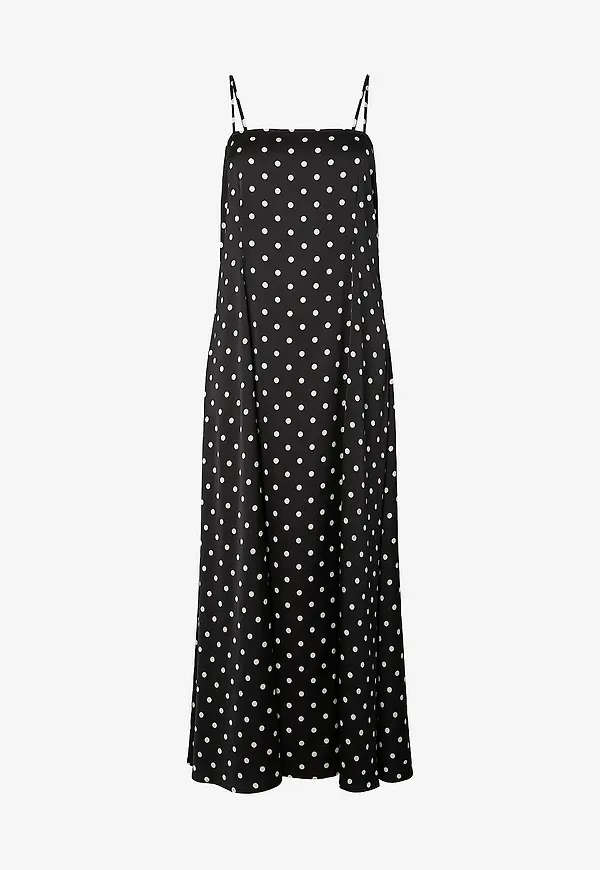 pieces - Maxiklänning pcJytta Strap Ankle Satin - Svart