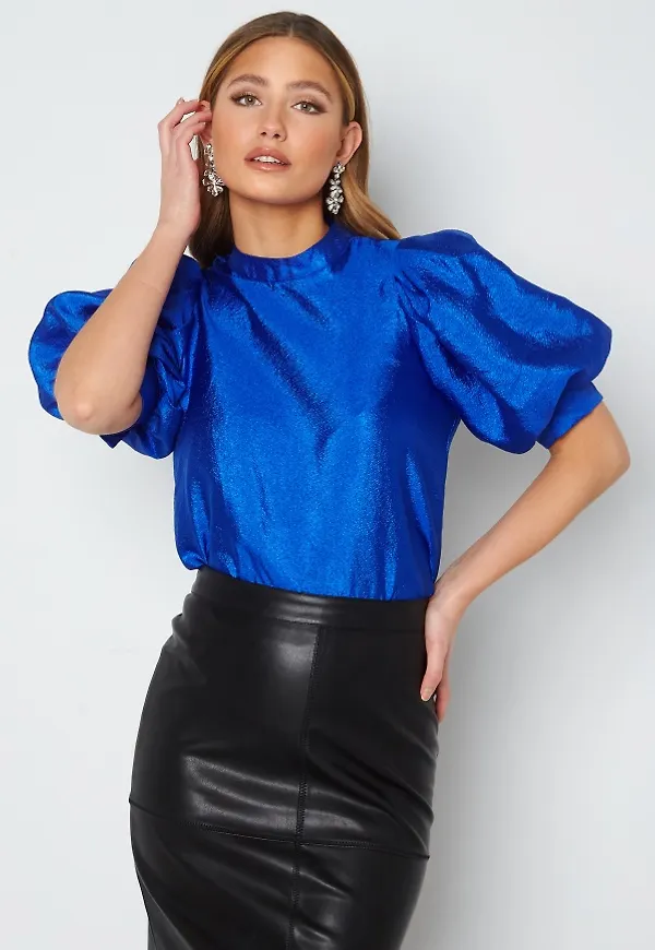 Pieces Mia 2/4 Top Deep Ultramarine M
