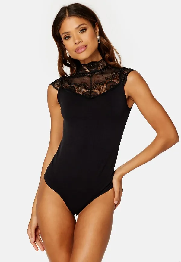 Pieces Naya Bodystocking Black M/L