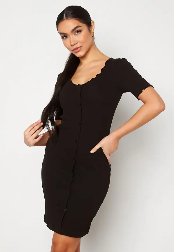 Pieces Nukisa SS Dress Black XL