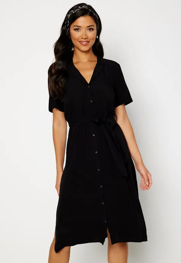 Pieces Olivia SS Dress Black L