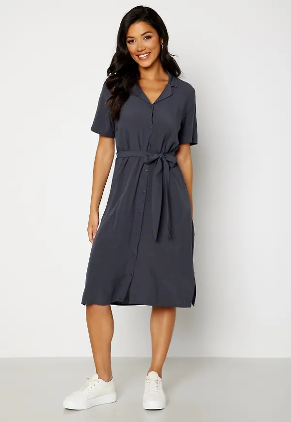 Pieces Olivia SS Dress Ombre Blue L