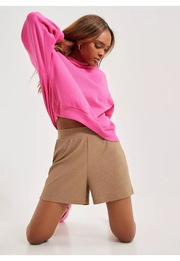 Pieces Pcmibbi Hw Shorts D2D Mjukisshorts Nomad