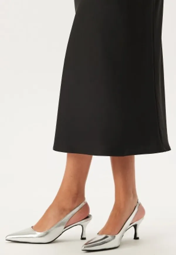 Pieces Pcnellie Pump Silver Colour 41