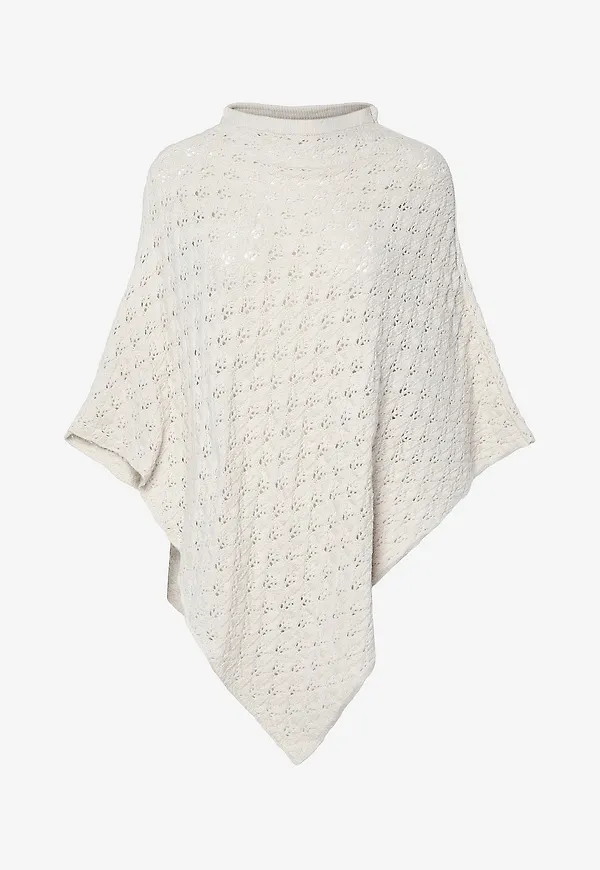 pieces - Poncho pcJoelle Poncho BC - Vit