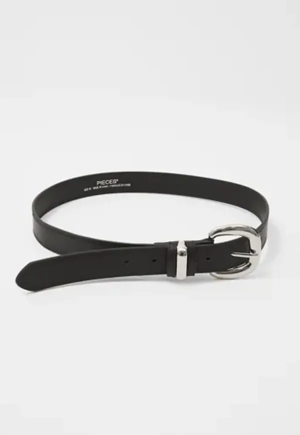 Pieces - Svart - Pcjulietta Jeans Belt Bundle Wb