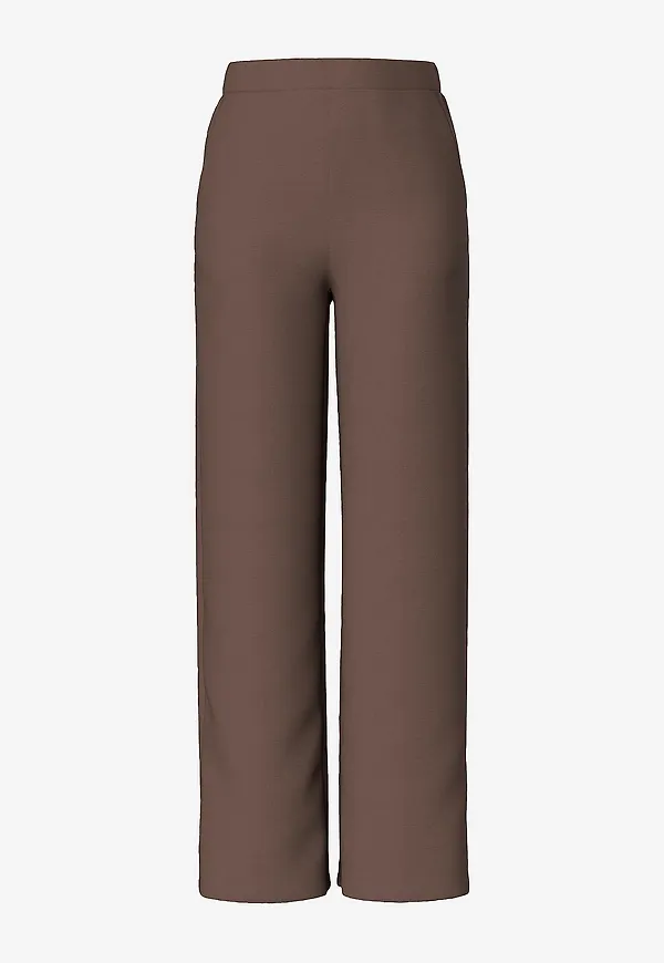 pieces - Sweatpants pcMichelle Scuba HW - Brun