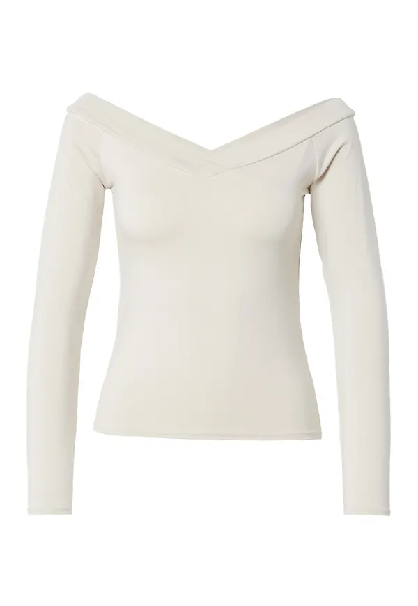 PIECES T-shirt beige