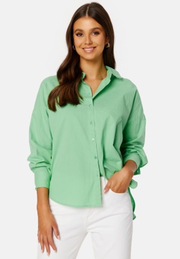 Pieces Tanne LS Loose Shirt Absinthe Green L