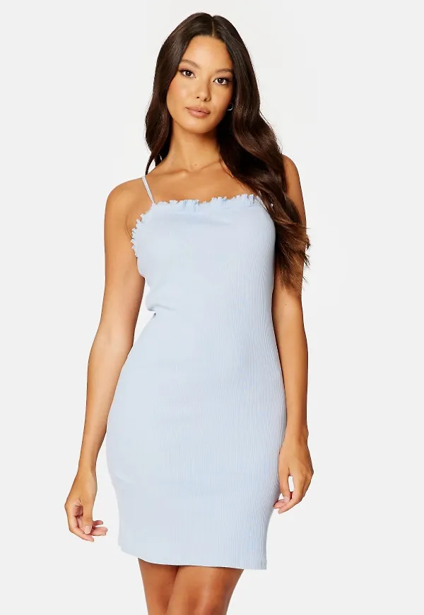 Pieces Tegan Strap Dress Kentucky Blue L