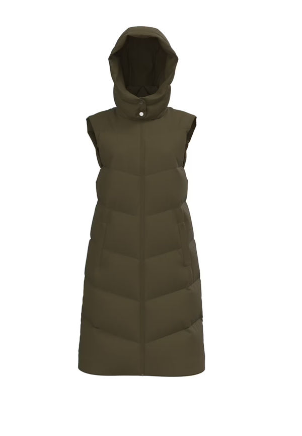 PIECES Väst 'Jamilla' khaki