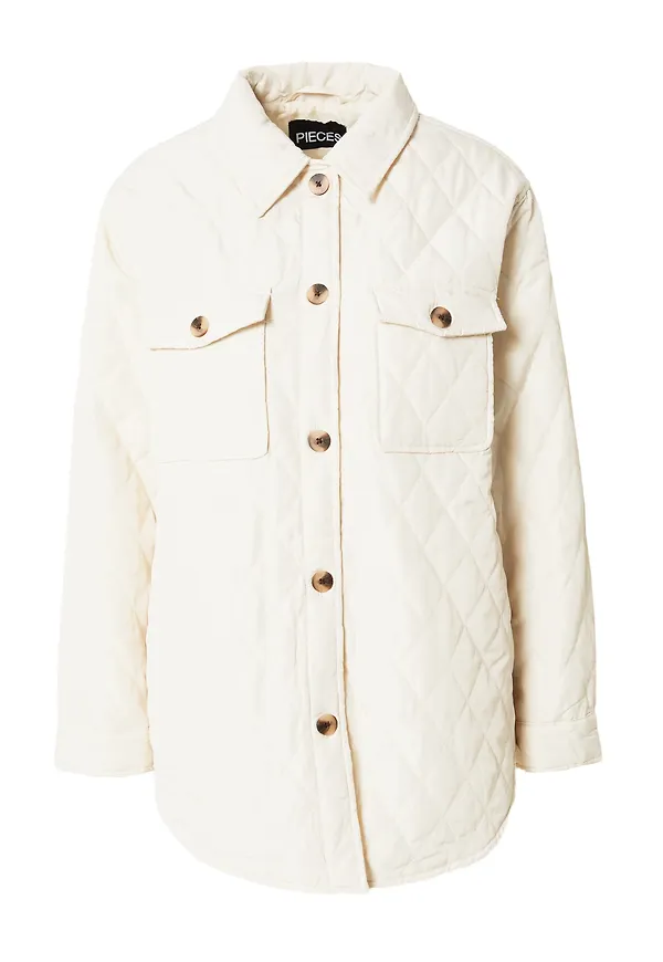 PIECES Övergångsjacka 'TAYLOR' beige
