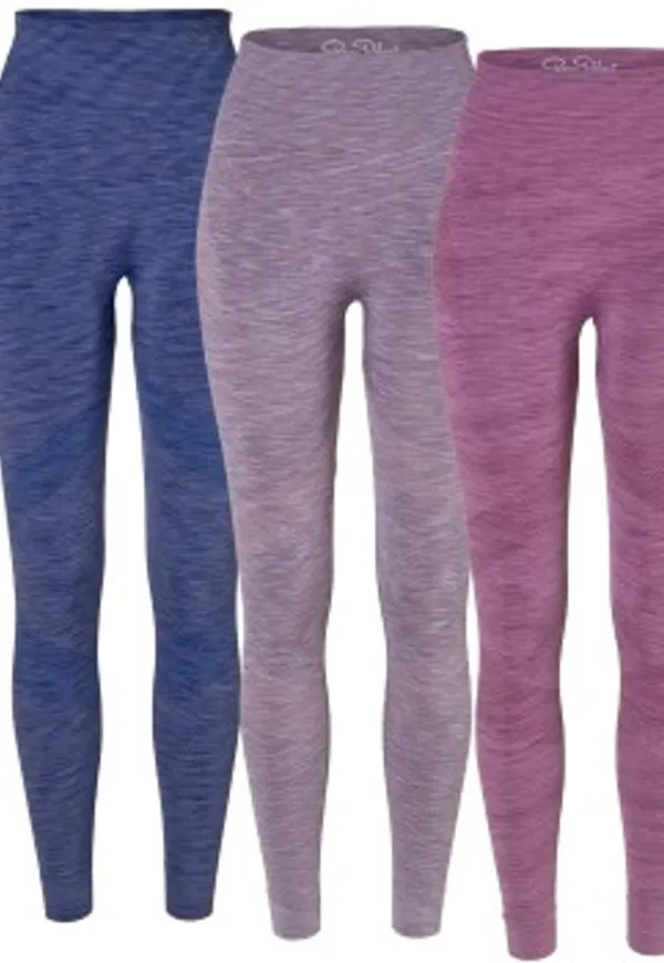 Pierre Robert 3P Seamless W Sport Tights Flerfärgad Medium Dam