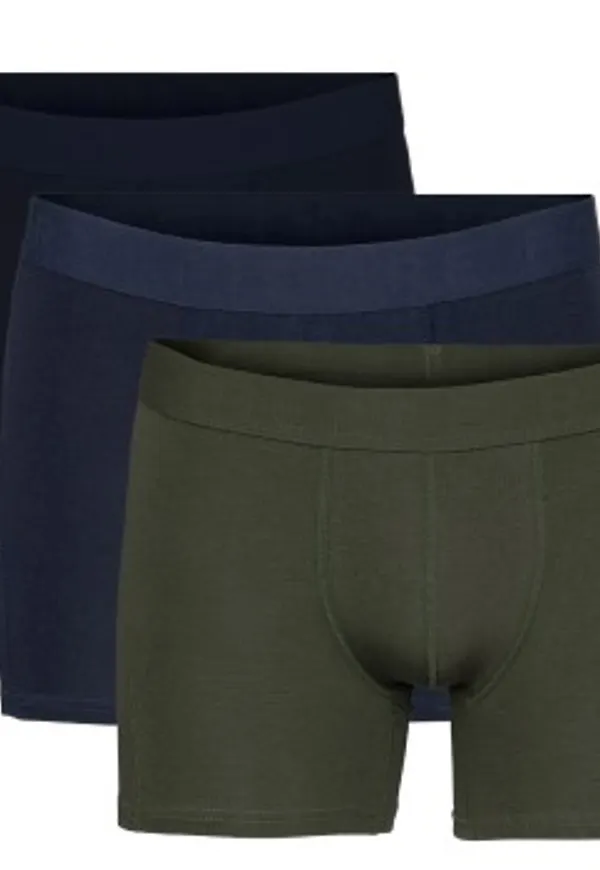 Pierre Robert Kalsonger 3P For Men Boxers Flerfärgad-2 ekologisk bomull XX-Large Herr