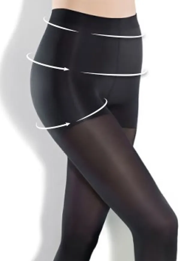 Pierre Robert Strumpbyxor Hold-In Tights 50 Svart polyamid strl 40/44 Dam
