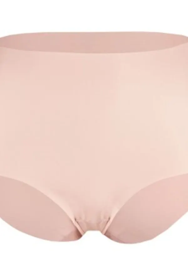 Pierre Robert Trosor High Waist Cotton Brief Puder bomull Small Dam
