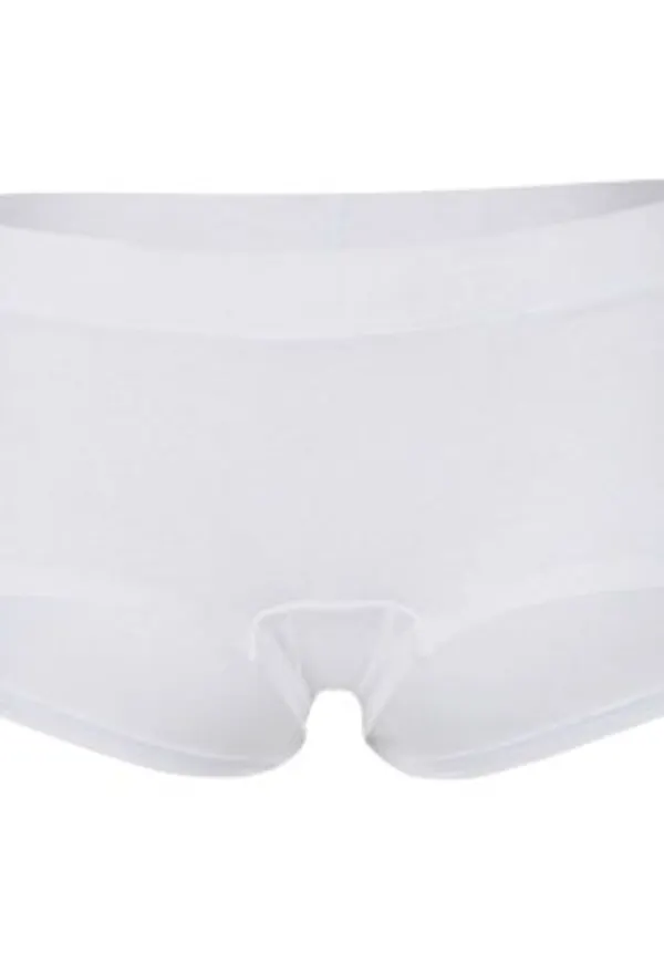 Pierre Robert Trosor Women Cotton Boxer Vit ekologisk bomull Large Dam