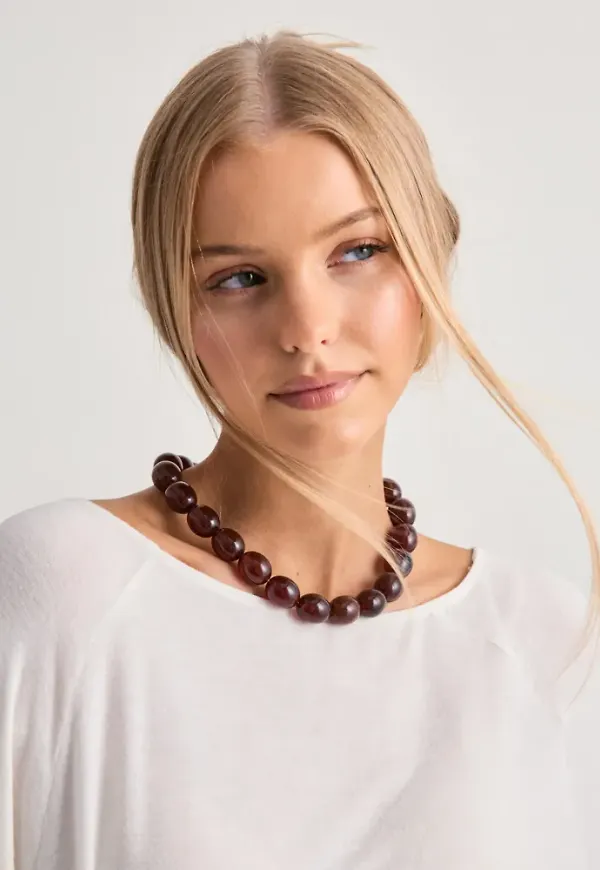 Pilgrim - Brun - Still Necklace