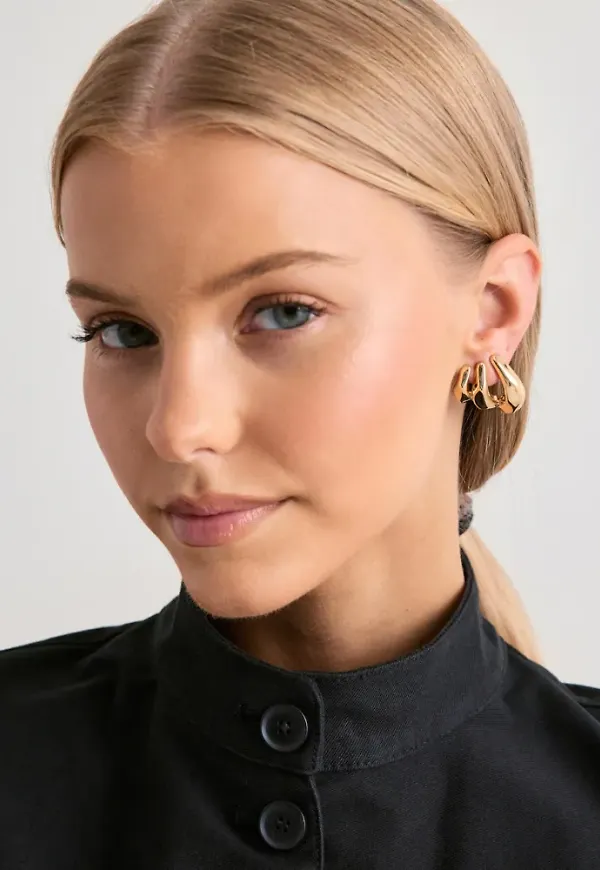 Pilgrim - Guld - Presence Earrings
