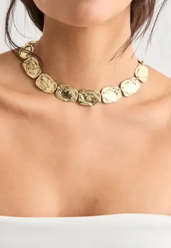Pilgrim - Guld - Shift Necklace