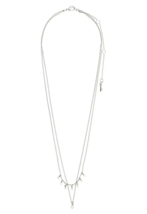 Pilgrim Halsband 'SIA' silver