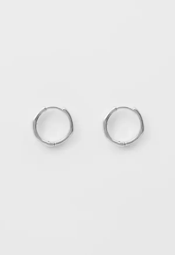 Pilgrim - Silver - Nova Hoop Earrings