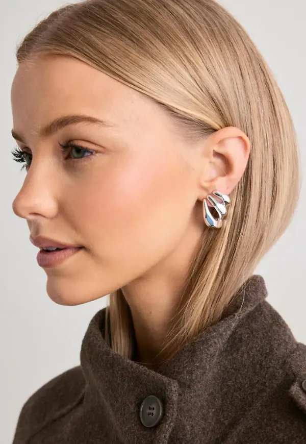 Pilgrim - Silver - Presence Earrings