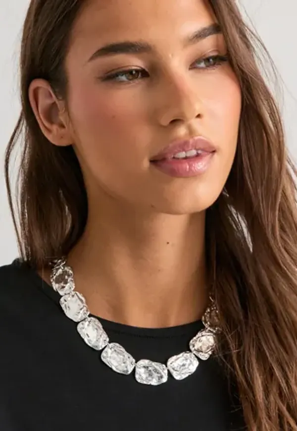 Pilgrim - Silver - Shift Necklace