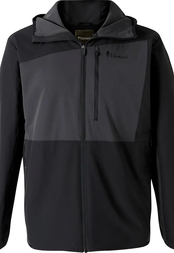 Pinewood Men's Abisko Light Stretch Jacket Black/d.anthracite