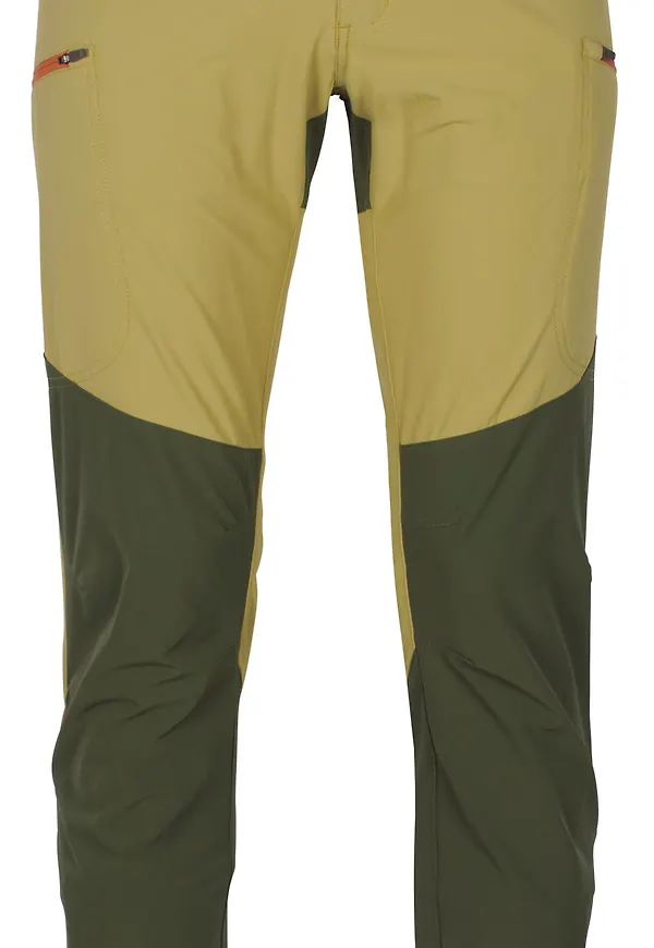 Pinewood Men's Abisko Light Stretch Pants Goldenhay/Mossgreen
