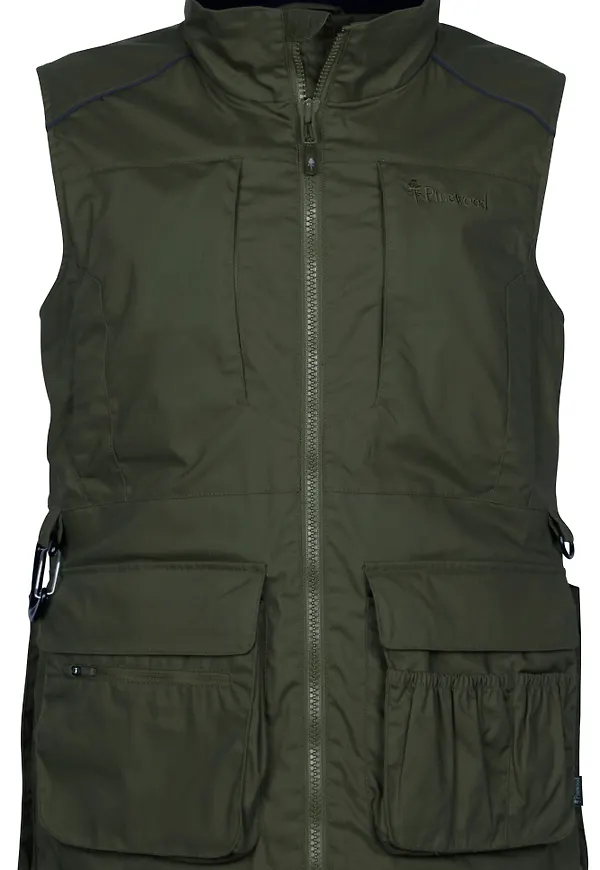 Pinewood Men's Dog Sports Expert Vest Moss Green