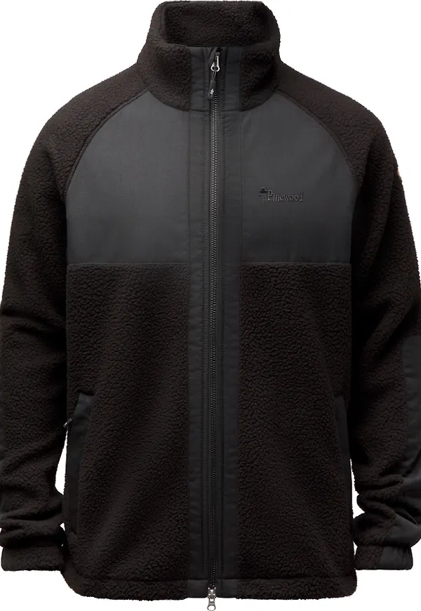 Pinewood Men's Pile Fleece Jacket Black