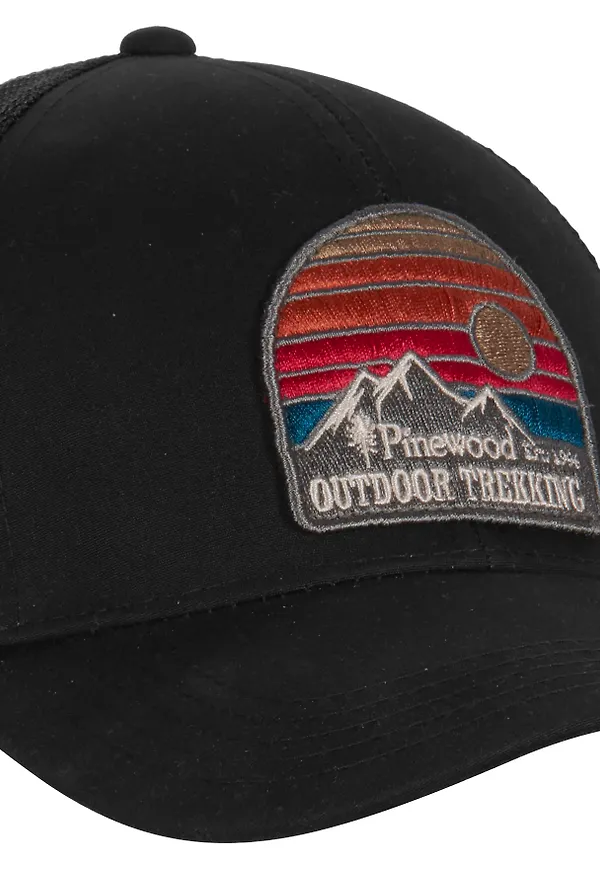 Pinewood Mesh Cap Black