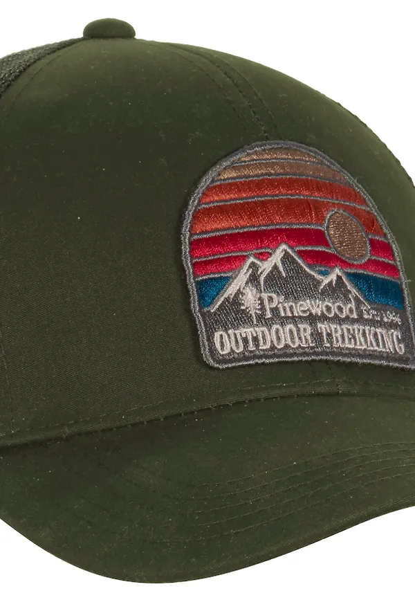 Pinewood Mesh Cap Moss Green