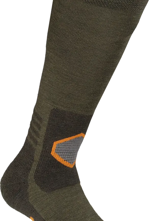 Pinewood Outdoor Multi Sport Socks Green/Beige