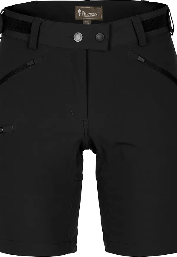 Pinewood Women's Abisko Light Stretch Shorts Black
