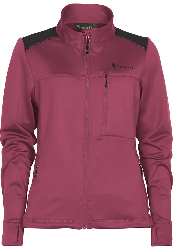 Pinewood Women's Abisko Power Fleece Pink