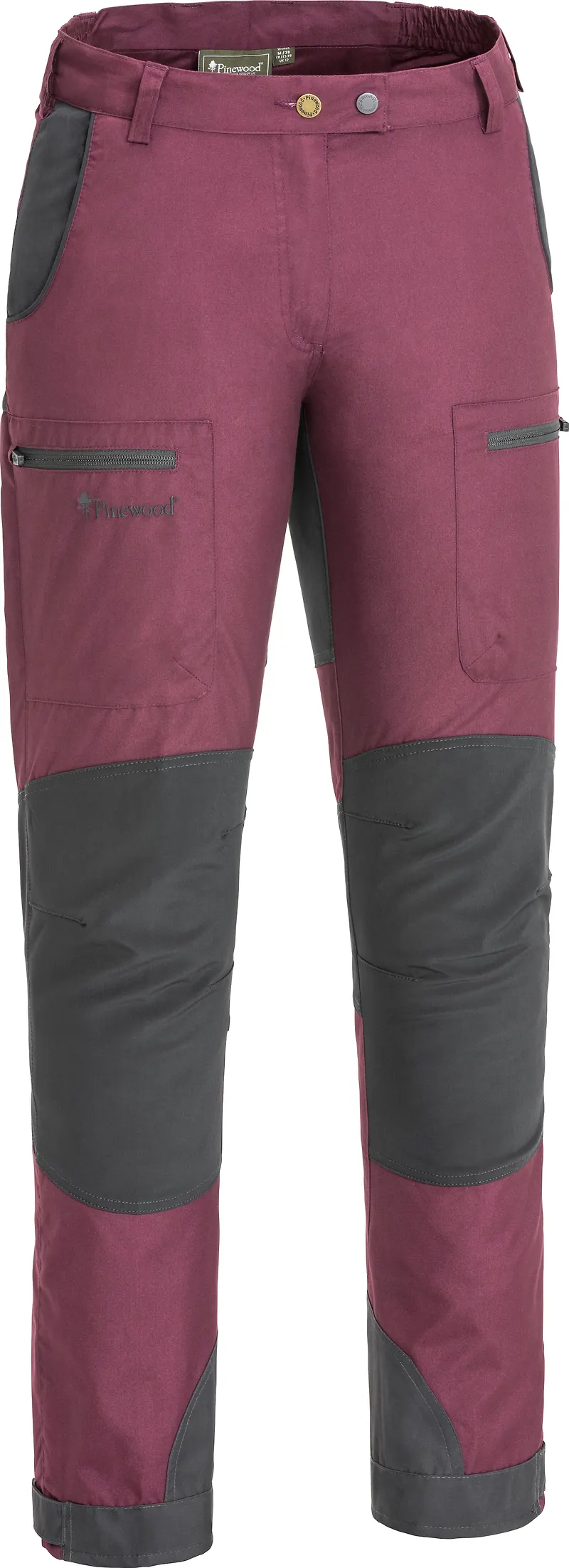 Pinewood Women's Caribou TC Trousers Plum/Dark Anthracite