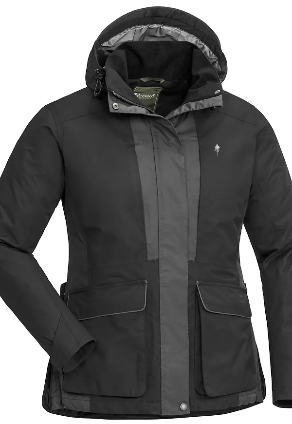 Pinewood Women's Dog Sports 2.0 Jacket Black/Dark Anthracite